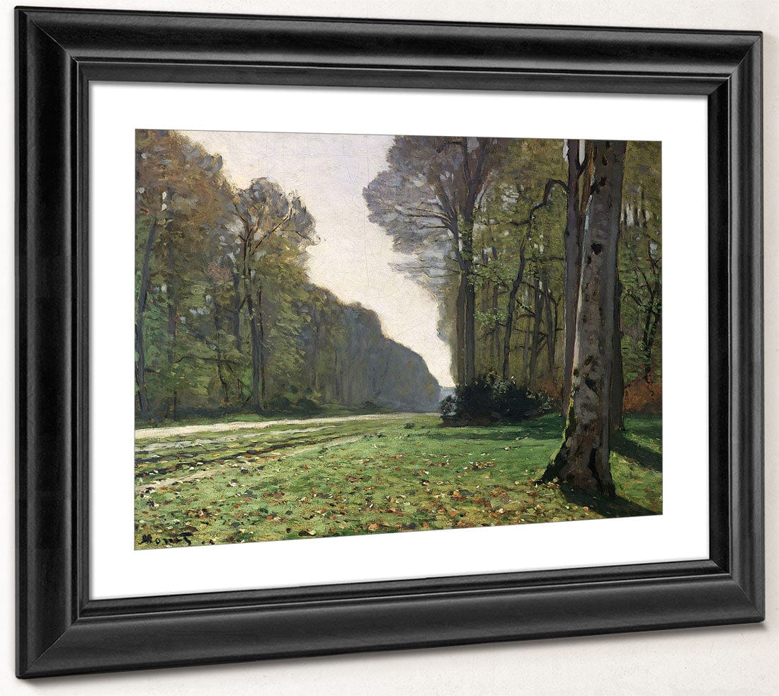 The Road To Bas Breau, Fontainebleau (Le Pave De Chailly) By Claude Monet Fine Art Print 2