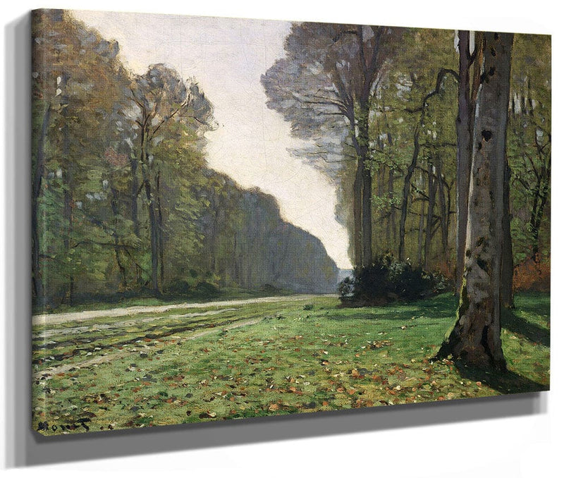 The Road To Bas Breau, Fontainebleau (Le Pave De Chailly) By Claude Monet Fine Art Print 2