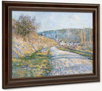 The Road To Vetheuil By Claude Monet Fine Art Print 2