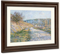 The Road To Vetheuil By Claude Monet Fine Art Print 2