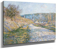 The Road To Vetheuil By Claude Monet Fine Art Print 2