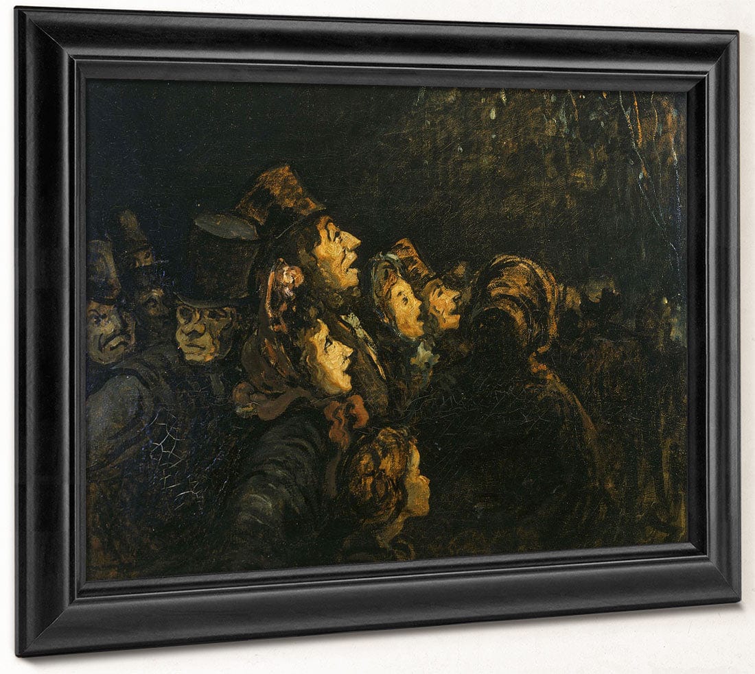 The Rockets By Honore Daumier Fine Art Print 2