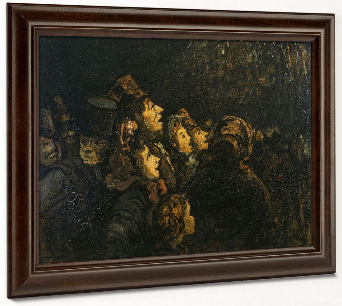 The Rockets By Honore Daumier Fine Art Print 2