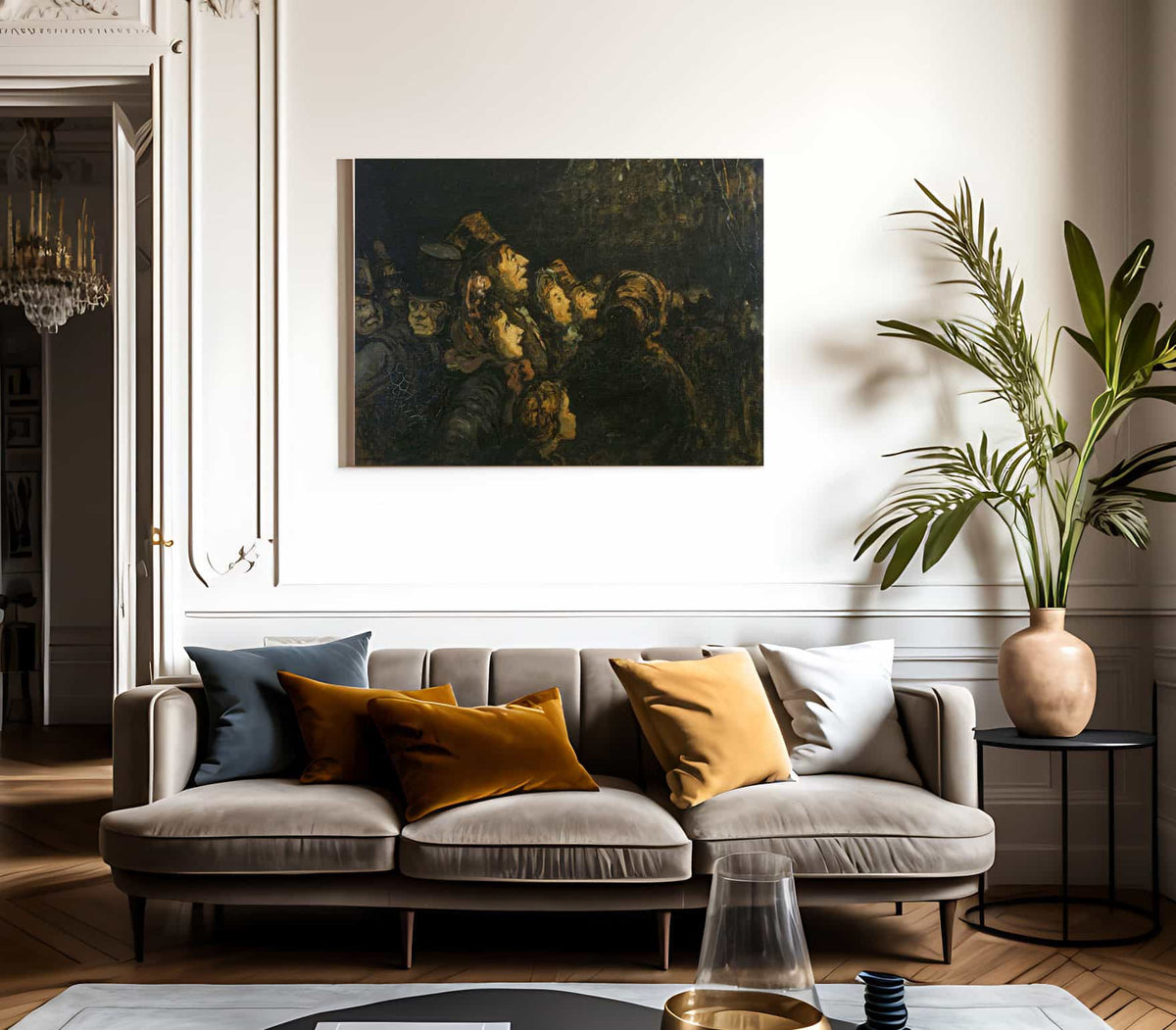 The Rockets By Honore Daumier Fine Art Print 2