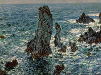 The Rocks At Belle Ile By Claude Monet Fine Art Print 2