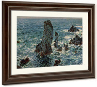 The Rocks At Belle Ile By Claude Monet Fine Art Print 2