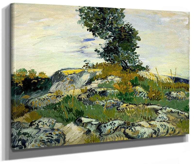 The Rocks By Vincent Van Gogh Fine Art Print 2