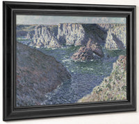 The Rocks Of Belle Ile By Claude Monet Fine Art Print 2