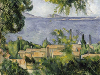 The Rooftops Of L'estaque By Paul Cezanne Fine Art Print 2