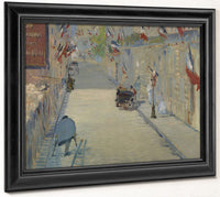 The Rue Mosnier With Flags By Edouard Manet Fine Art Print 2