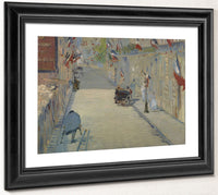 The Rue Mosnier With Flags By Edouard Manet Fine Art Print 2
