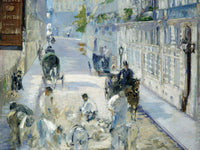 The Rue Mosnier With Workmen By Edouard Manet Fine Art Print 2