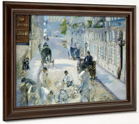 The Rue Mosnier With Workmen By Edouard Manet Fine Art Print 2