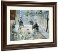 The Rue Mosnier With Workmen By Edouard Manet Fine Art Print 2