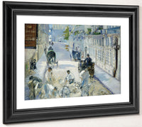 The Rue Mosnier With Workmen By Edouard Manet Fine Art Print 2