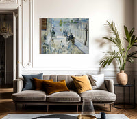 The Rue Mosnier With Workmen By Edouard Manet Fine Art Print 2