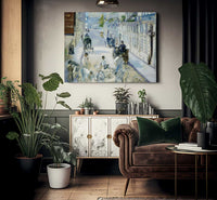 The Rue Mosnier With Workmen By Edouard Manet Fine Art Print 2