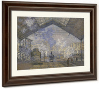 The Saint Lazare Station By Claude Monet Fine Art Print 2
