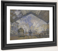 The Saint Lazare Station By Claude Monet Fine Art Print 2
