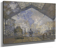 The Saint Lazare Station By Claude Monet Fine Art Print 2