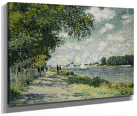 The Seine At Argenteuil 5 By Claude Monet Fine Art Print 2