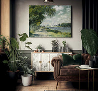 The Seine At Argenteuil 5 By Claude Monet Fine Art Print 2