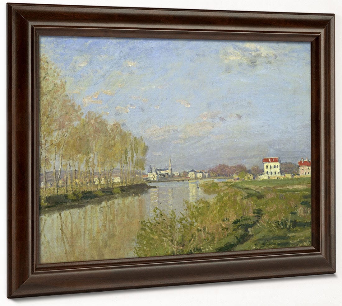 The Seine At Argenteuil By Claude Monet Fine Art Print 2