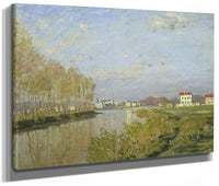 The Seine At Argenteuil By Claude Monet Fine Art Print 2