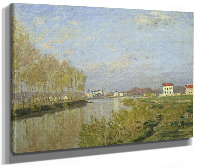 The Seine At Argenteuil By Claude Monet Fine Art Print 2