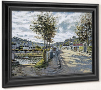 The Seine At Bougival By Claude Monet Fine Art Print 2