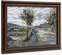 The Seine At Bougival By Claude Monet Fine Art Print 2