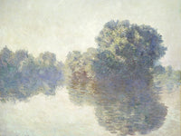 The Seine At Giverny 1 By Claude Monet Fine Art Print 2