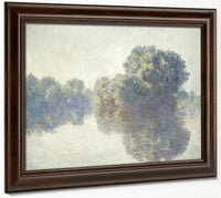 The Seine At Giverny 1 By Claude Monet Fine Art Print 2