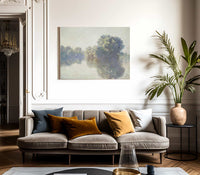 The Seine At Giverny 1 By Claude Monet Fine Art Print 2