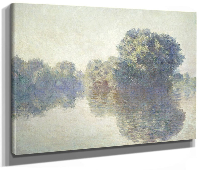 The Seine At Giverny 1 By Claude Monet Fine Art Print 2