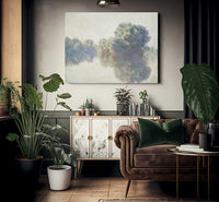 The Seine At Giverny 1 By Claude Monet Fine Art Print 2