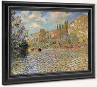 The Seine At Vetheuil By Claude Monet Fine Art Print 2