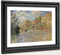 The Seine At Vetheuil By Claude Monet Fine Art Print 2