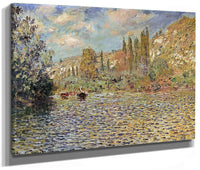 The Seine At Vetheuil By Claude Monet Fine Art Print 2