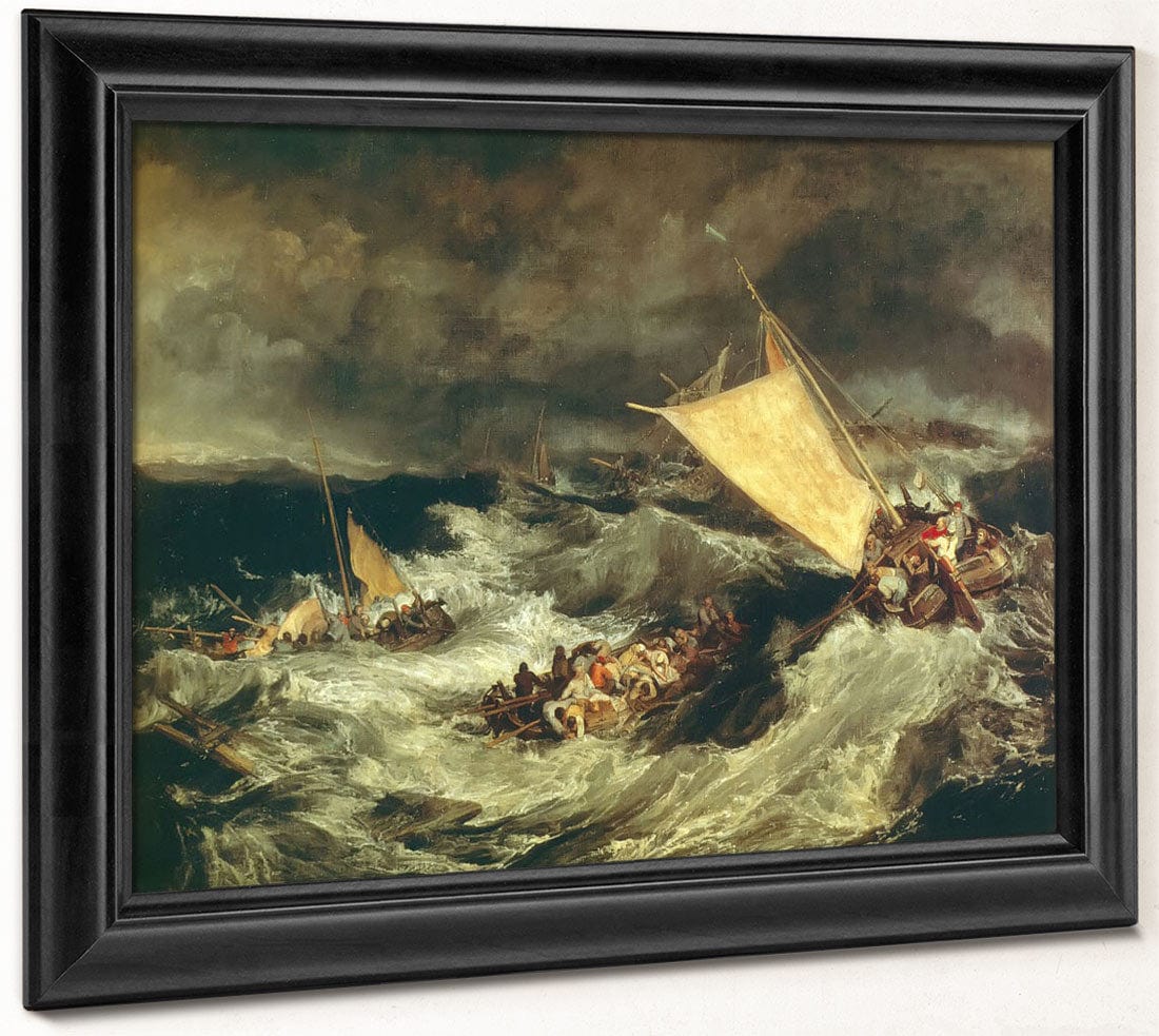 The Shipwreck By Jwm Turner Fine Art Print 2