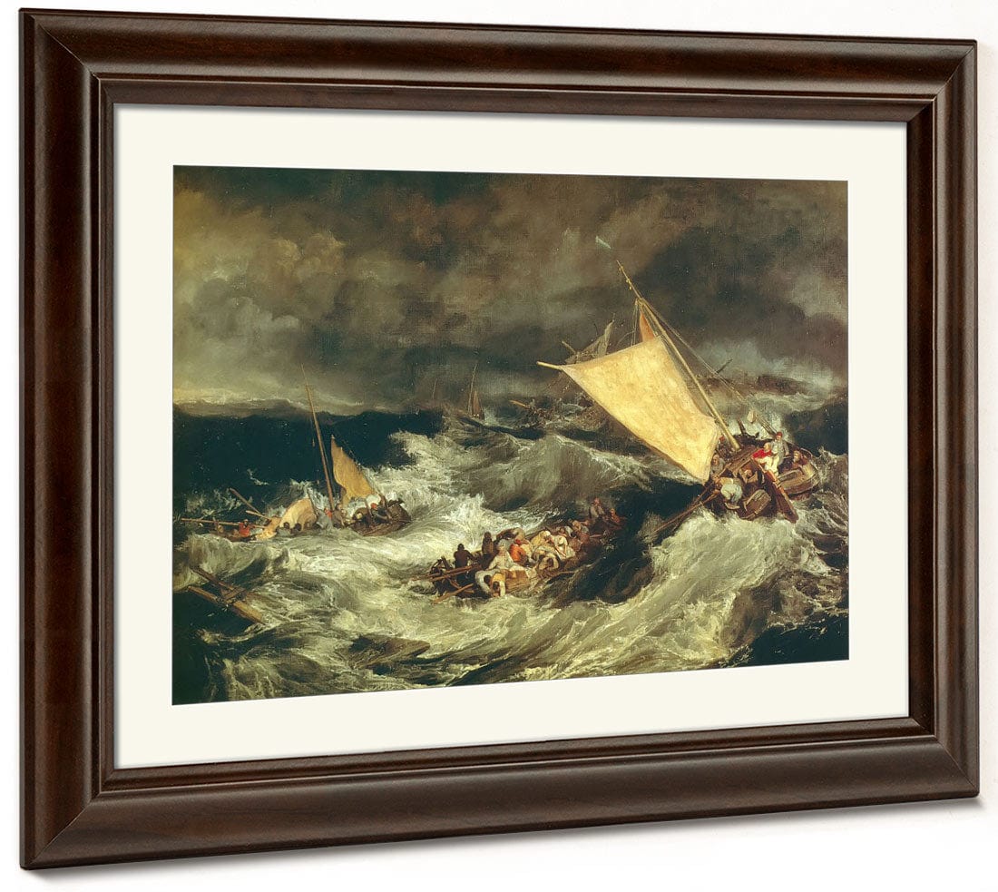 The Shipwreck By Jwm Turner Fine Art Print 2