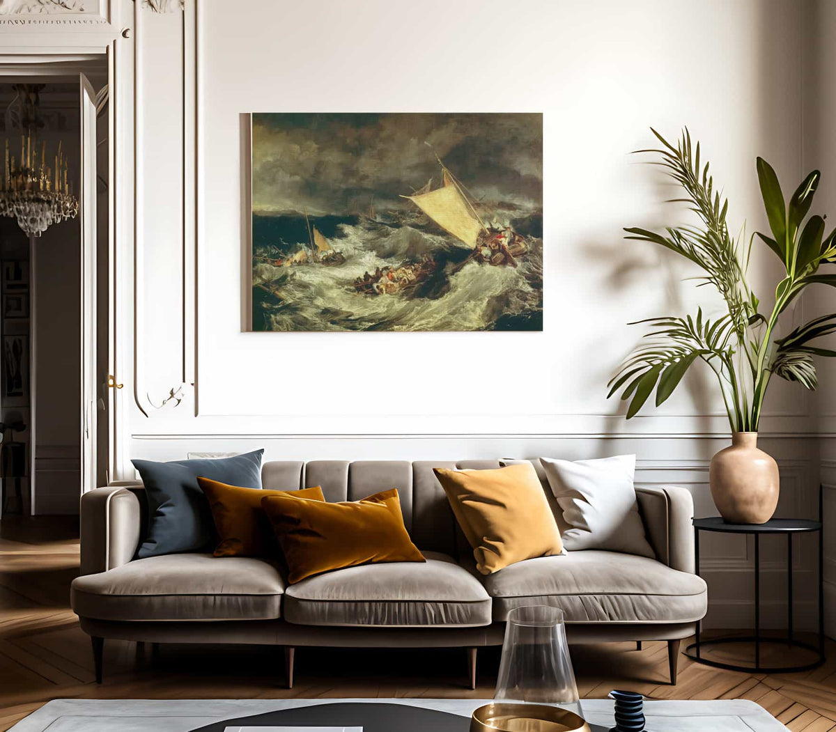 The Shipwreck By Jwm Turner Fine Art Print 2