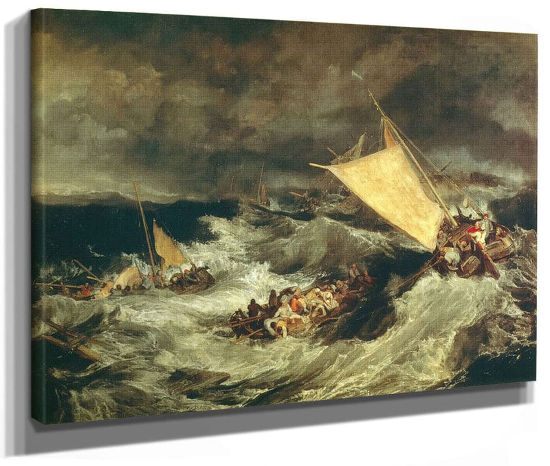 The Shipwreck By Jwm Turner Fine Art Print 2