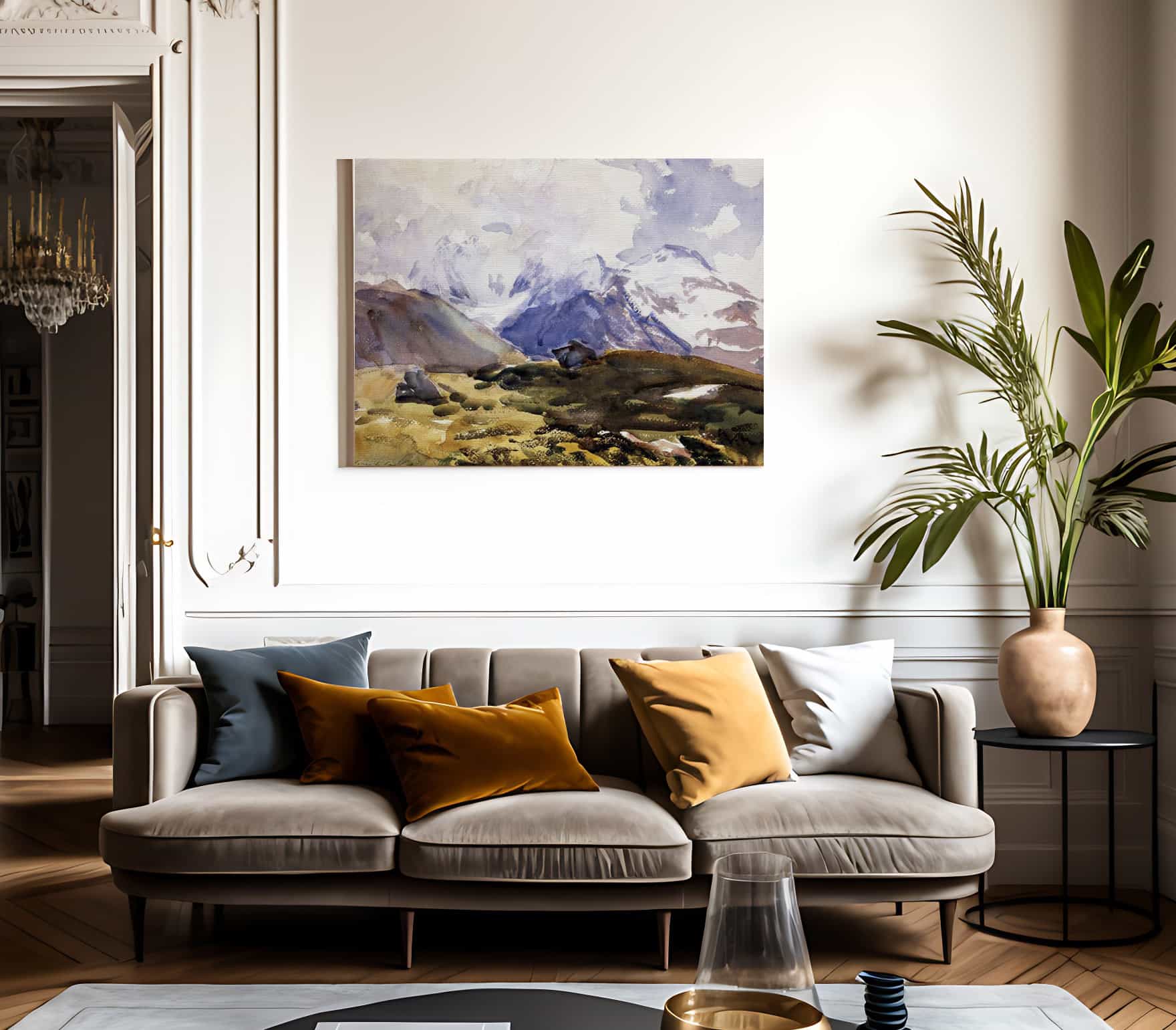 The Simplon By John Singer Sargent Fine Art Print 2