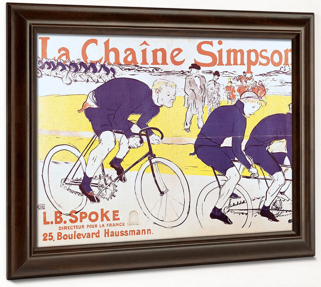 The Simpson Chain 1 By Henri Marie Raymond De Toulouse Lautrec Monfa Fine Art Print 2