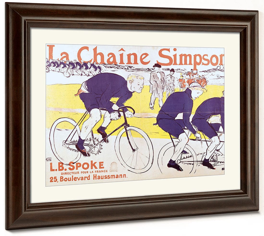 The Simpson Chain 1 By Henri Marie Raymond De Toulouse Lautrec Monfa Fine Art Print 2