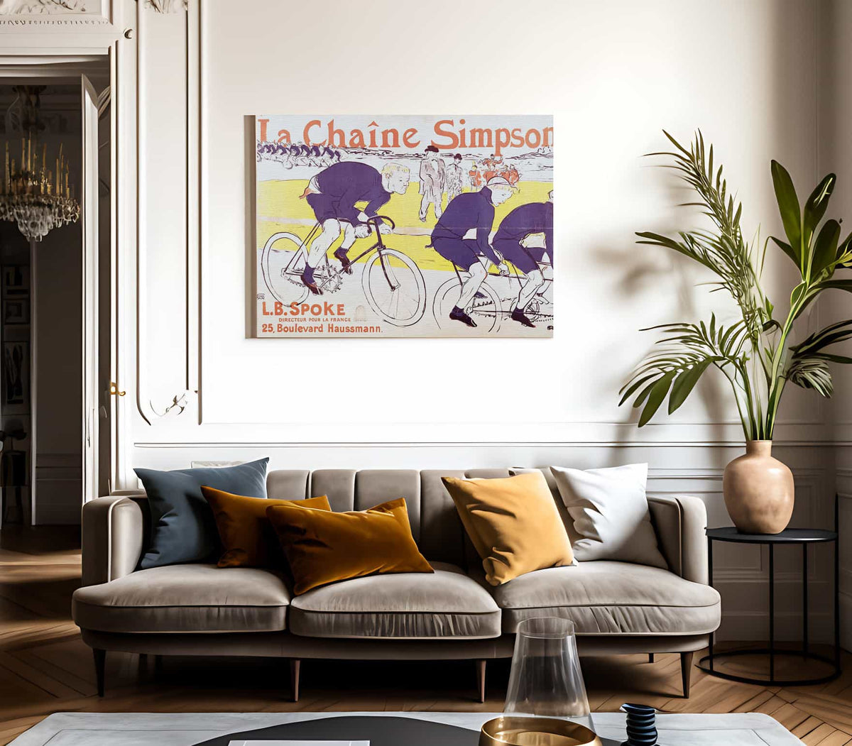 The Simpson Chain 1 By Henri Marie Raymond De Toulouse Lautrec Monfa Fine Art Print 2