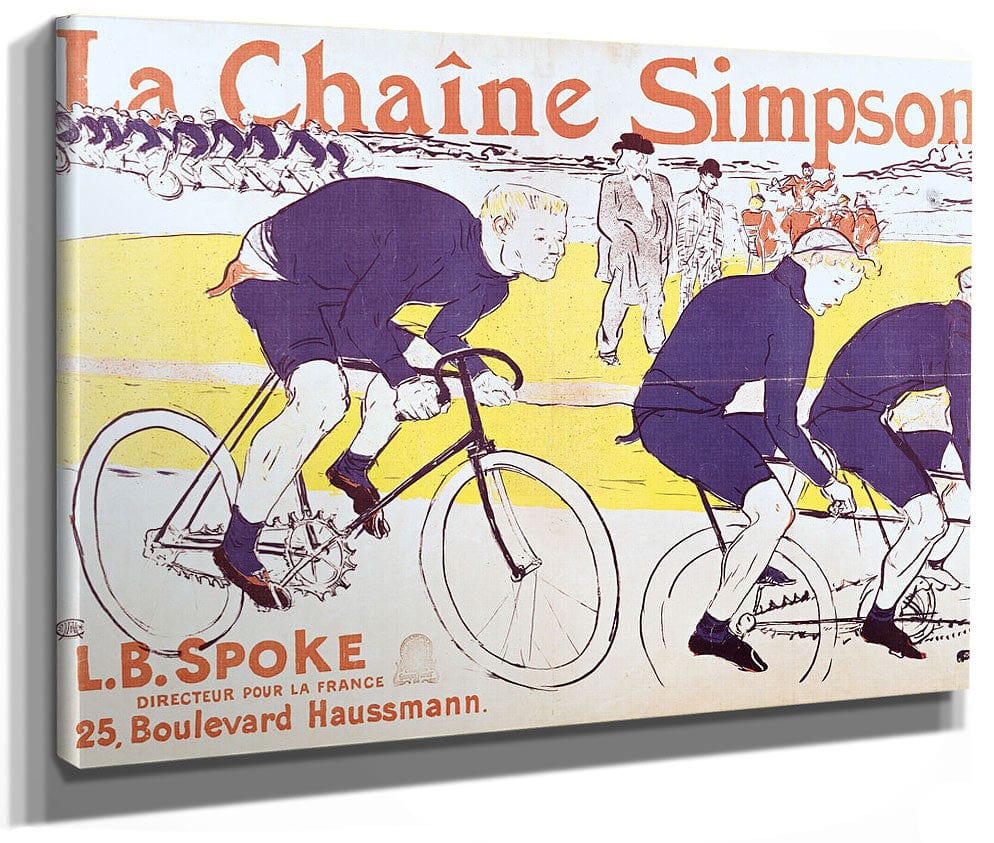 The Simpson Chain 1 By Henri Marie Raymond De Toulouse Lautrec Monfa Fine Art Print 2