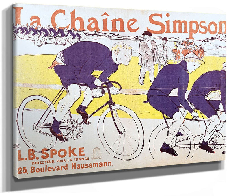 The Simpson Chain 1 By Henri Marie Raymond De Toulouse Lautrec Monfa Fine Art Print 2