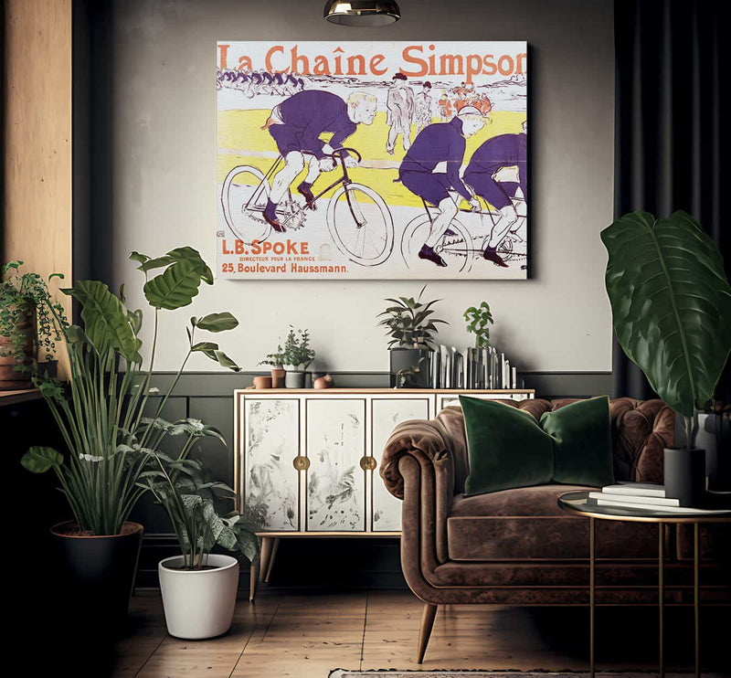 The Simpson Chain 1 By Henri Marie Raymond De Toulouse Lautrec Monfa Fine Art Print 2
